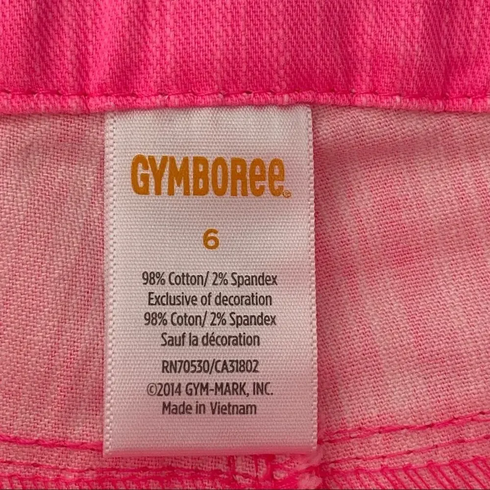 Gymboree Hot Pink Capri Pants with Tie Detail 6